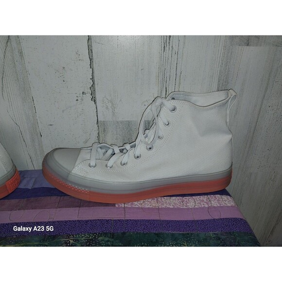 Converse Chuck Taylor CTAS CX Hi Sneaker WHITE MANGO 167807C Men's 13 - Picture 7 of 11